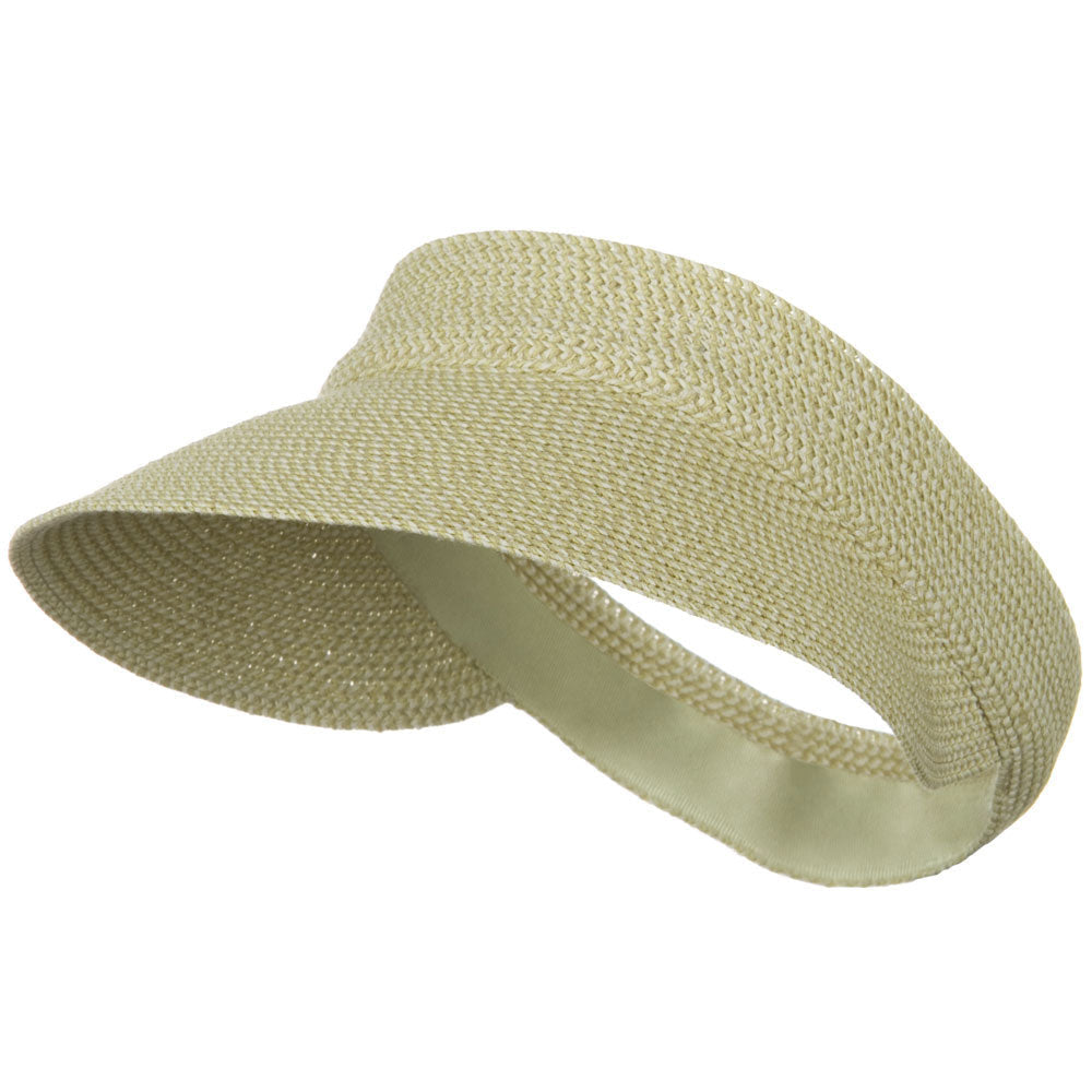 UPF50+ Regular Brim Velcrorized Back Visor