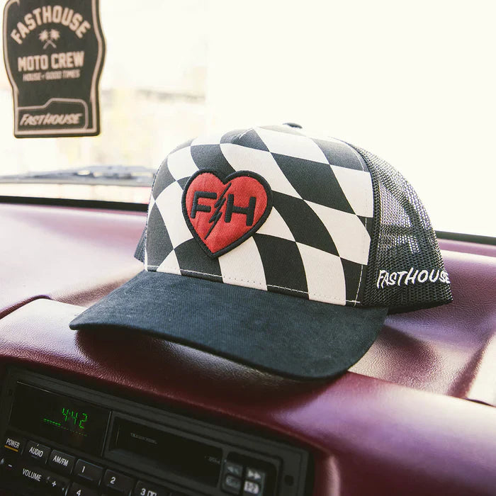 Trip Hat - Black/White