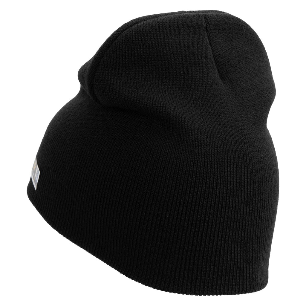 US Army Corps of Engineers Embroidered 8 Inch Knitted Short Beanie