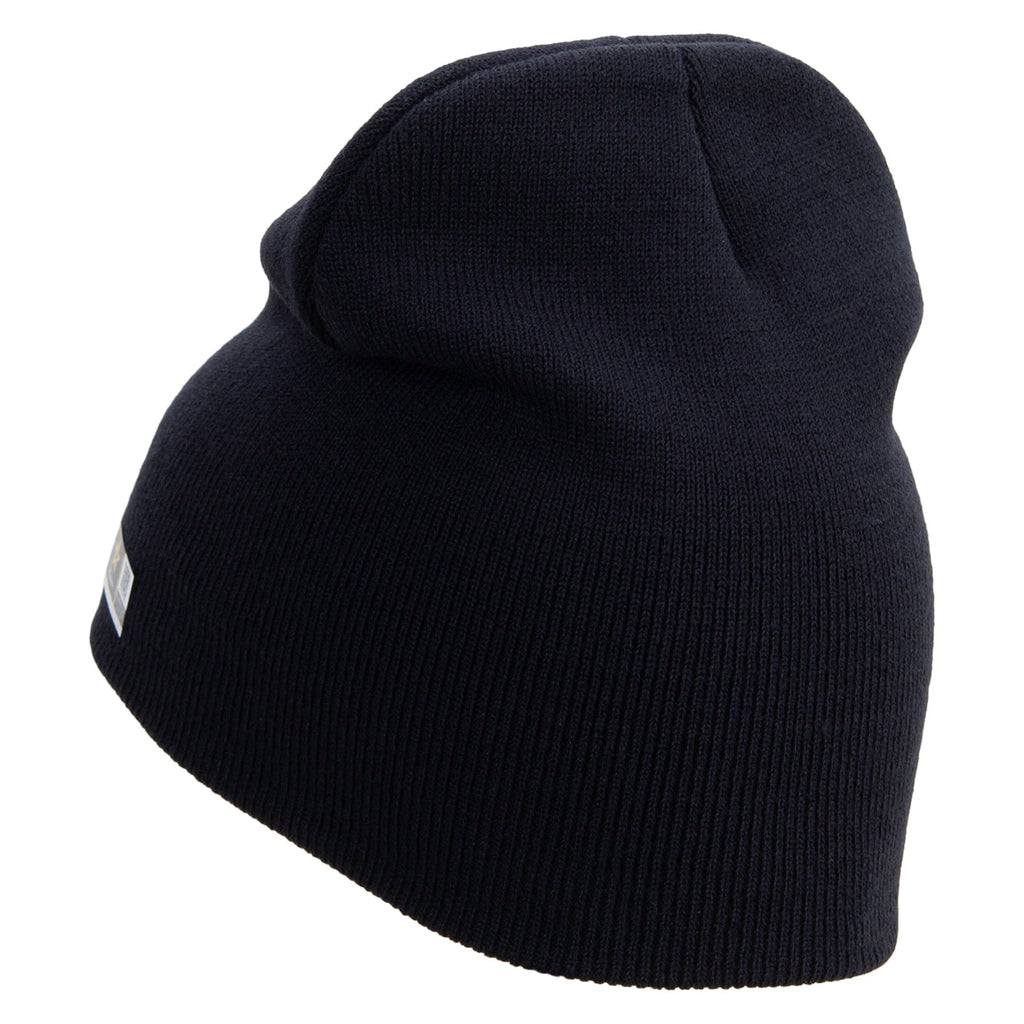 US Army Corps of Engineers Embroidered 8 Inch Knitted Short Beanie