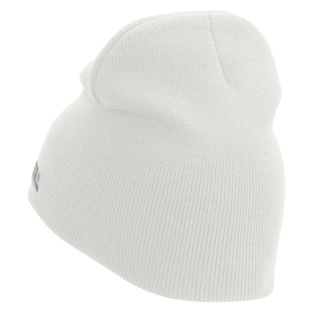 US Army Corps of Engineers Embroidered 8 Inch Knitted Short Beanie