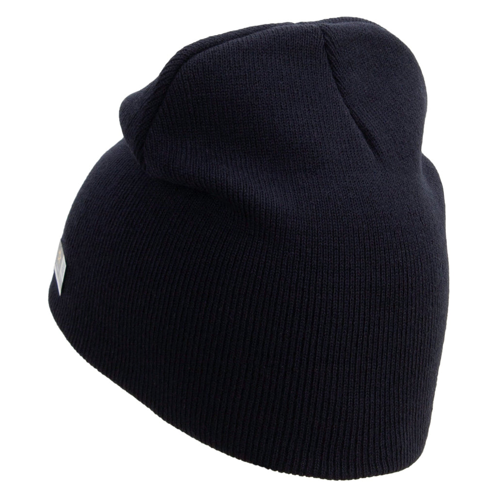 US Army Aviation Embroidered 8 Inch Knitted Short Beanie