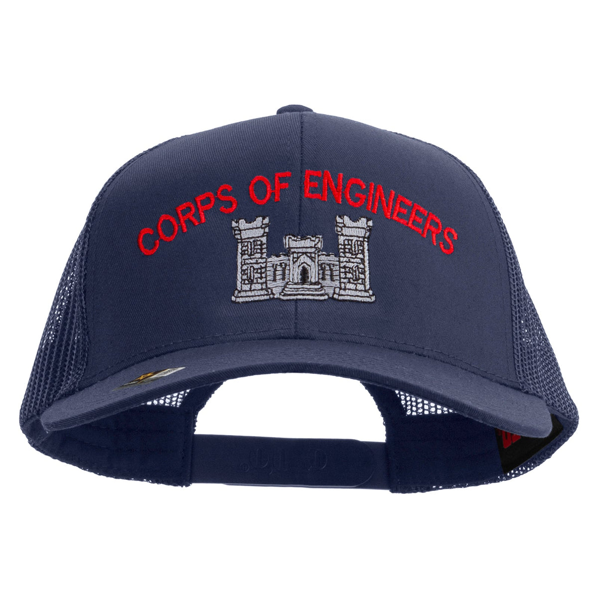 US Army Corps of Engineers Embroidered Solid Cotton Twill Mesh Prostyle Cap