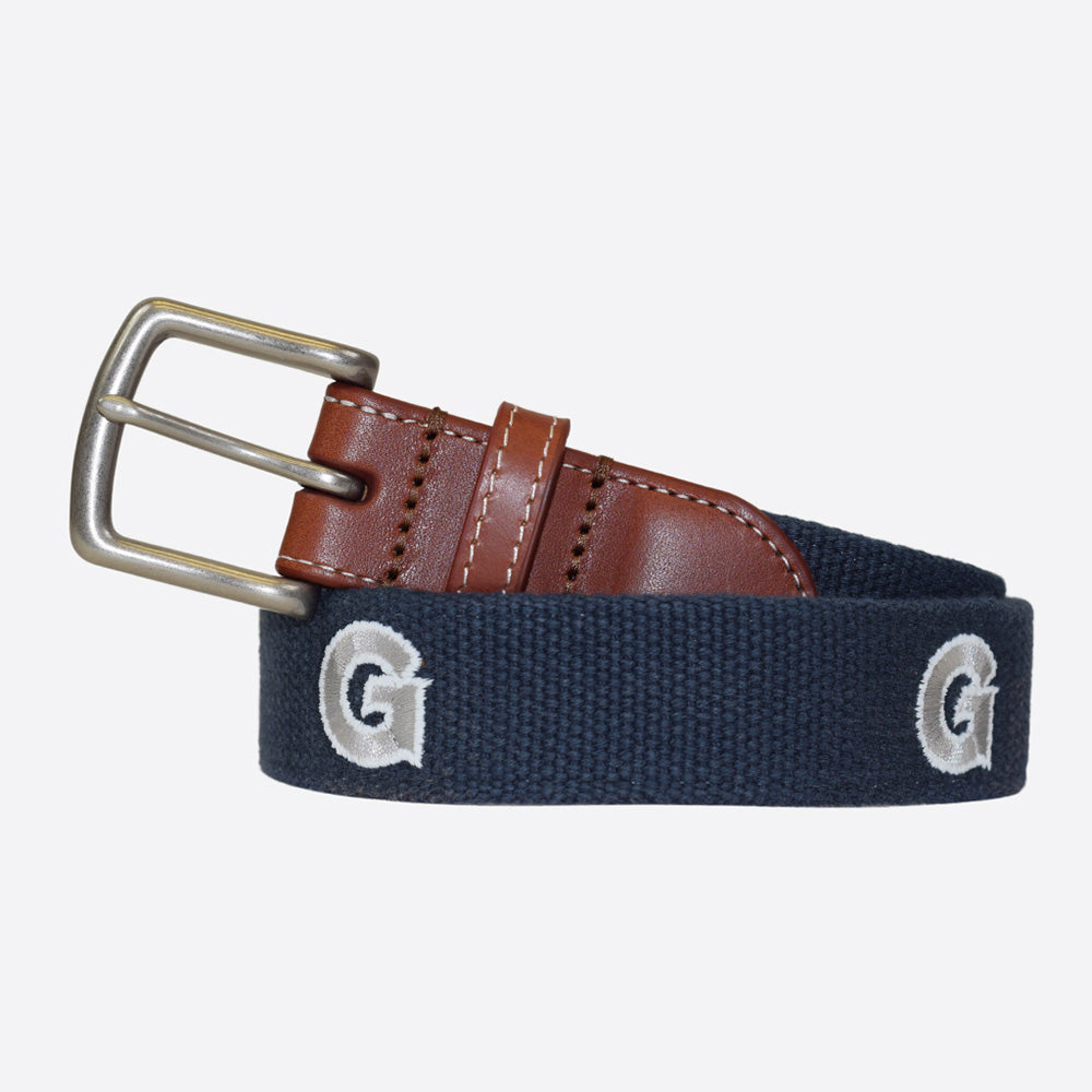 The Peter Millar Georgetown University Belt