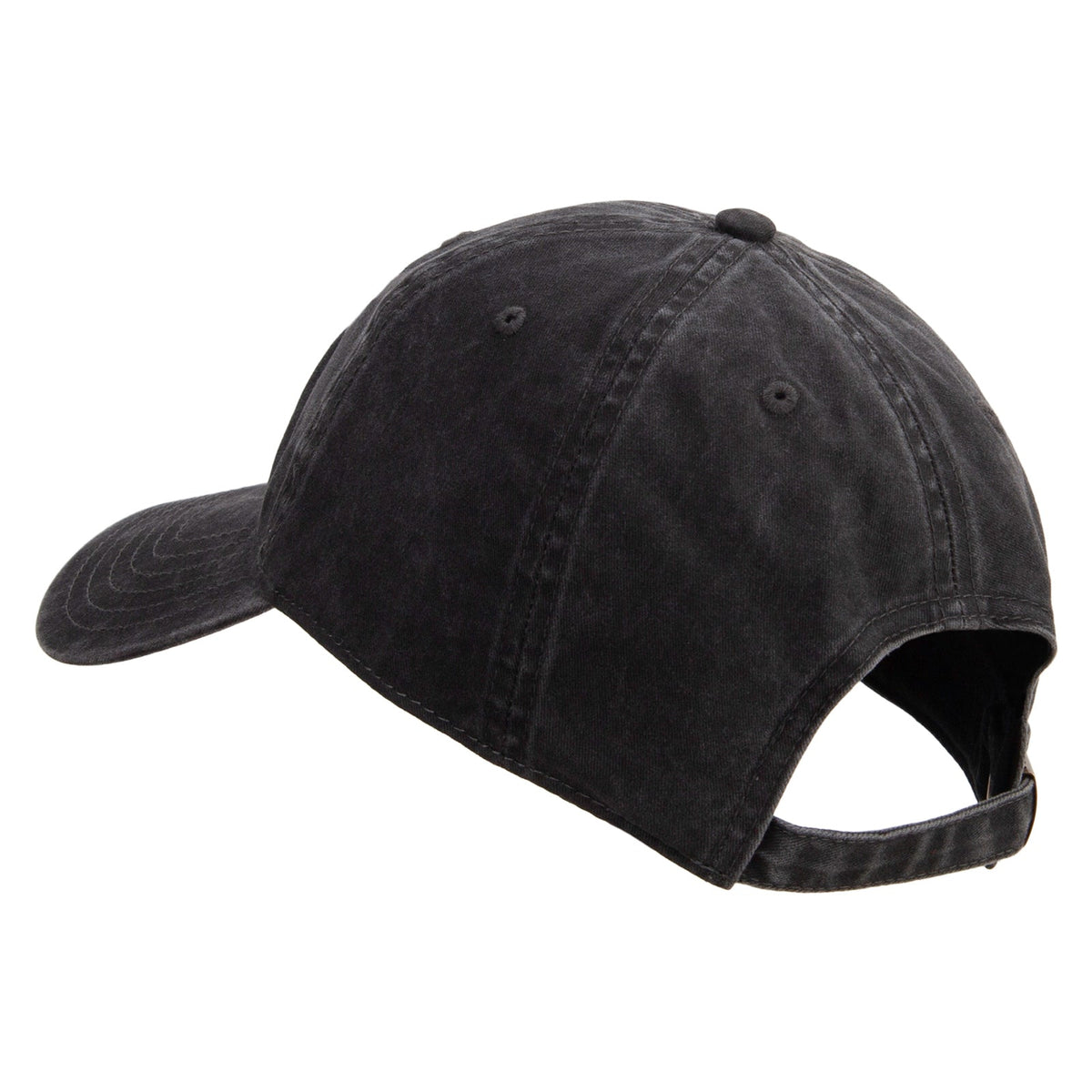 US Army Aviation Embroidered Washed Solid Pigment Dyed Cotton Twill Brass Buckle Cap
