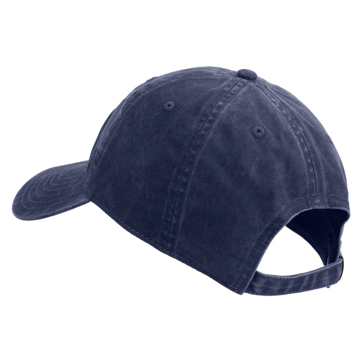 US Army Aviation Embroidered Washed Solid Pigment Dyed Cotton Twill Brass Buckle Cap