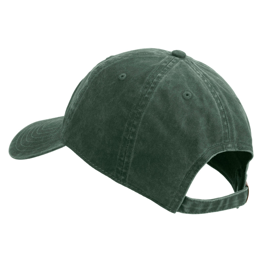 US Army Aviation Embroidered Washed Solid Pigment Dyed Cotton Twill Brass Buckle Cap