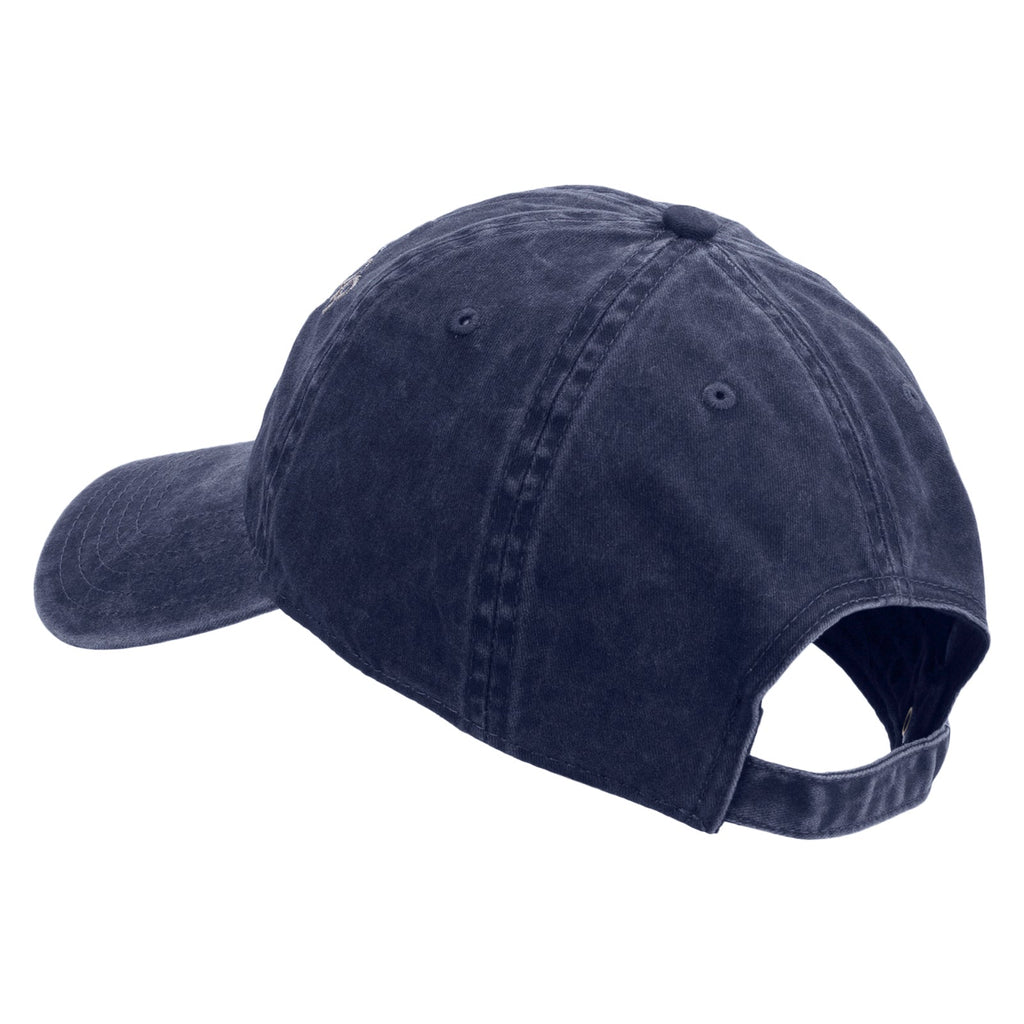 Army Aviator Veteran Embroidered Washed Solid Pigment Dyed Cotton Twill Brass Buckle Cap
