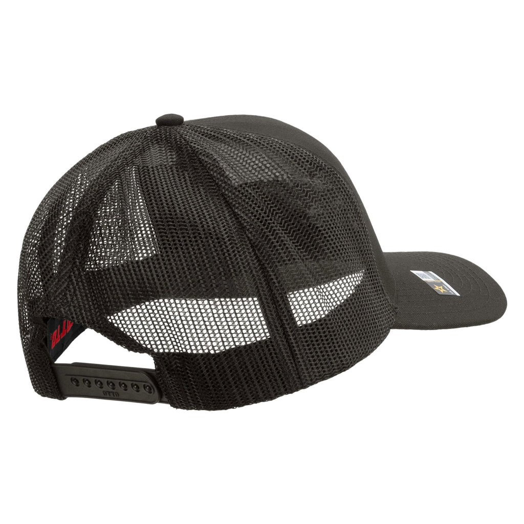 Army Aviator Veteran Embroidered Solid Cotton Twill Mesh Prostyle Cap