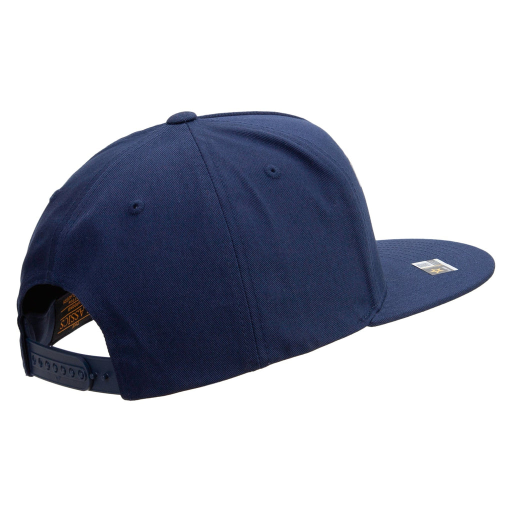 Army Aviator Veteran Embroidered 5 Panel Flat Bill Twill Snapback Solid Cap
