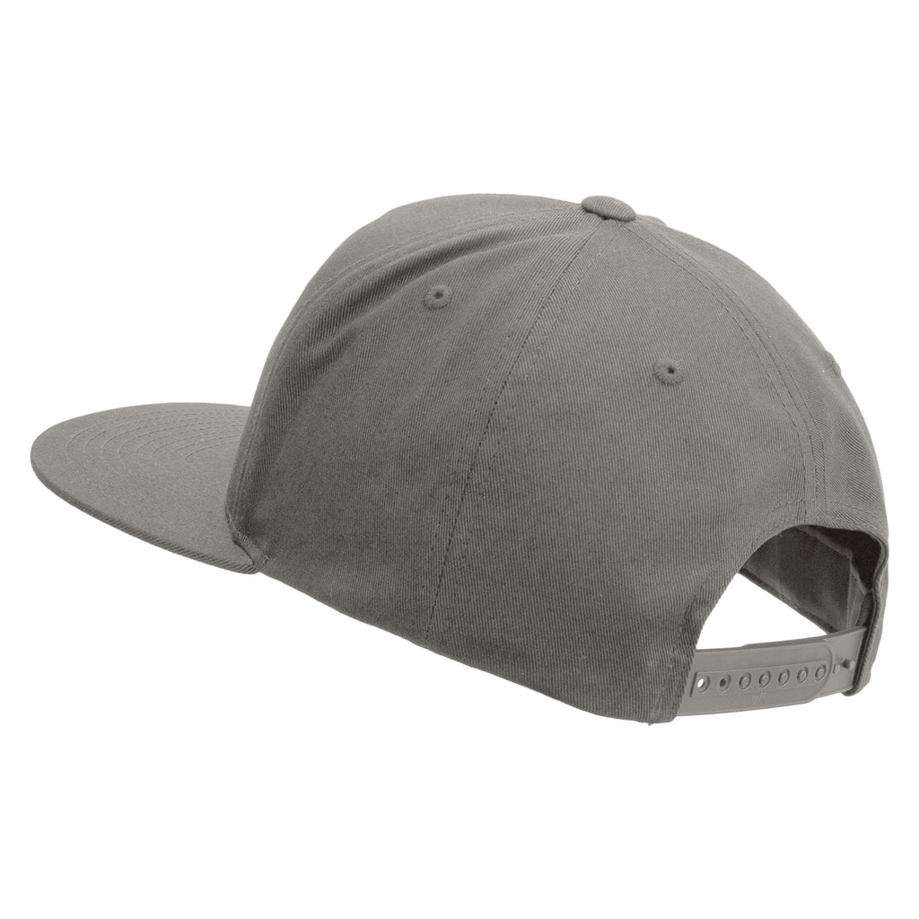 Army Aviator Veteran Embroidered 5 Panel Flat Bill Twill Snapback Solid Cap