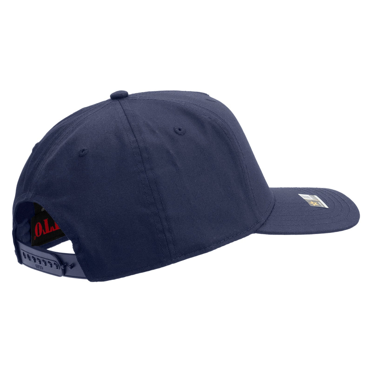 Star US Army Veteran Military Embroidered Solid Cotton Twill 5 Panel Prostyle Snap Cap