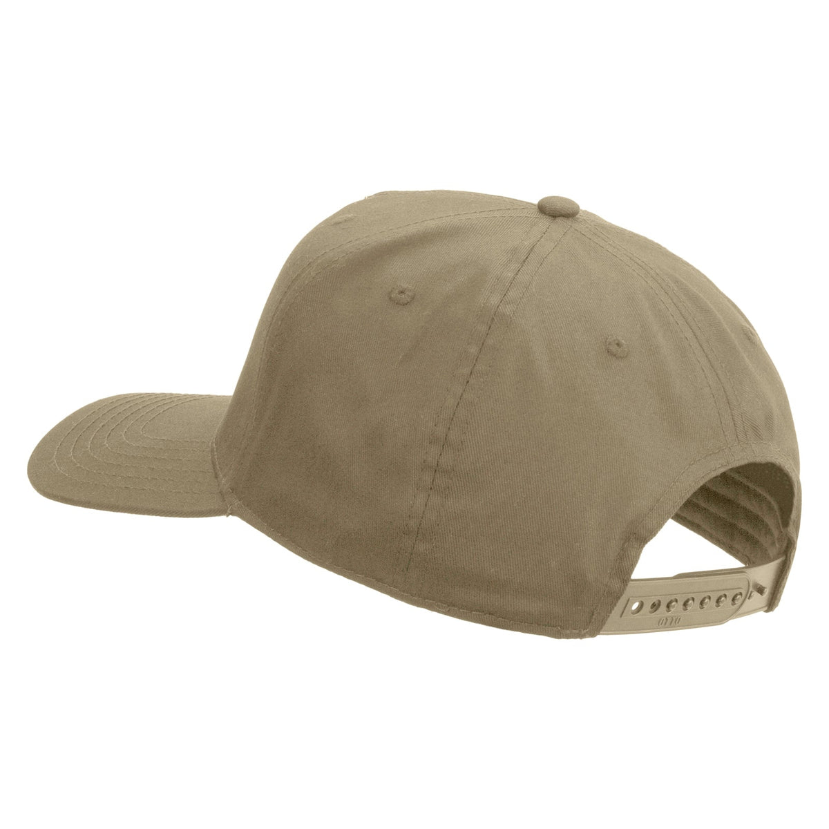 Star US Army Veteran Military Embroidered Solid Cotton Twill 5 Panel Prostyle Snap Cap