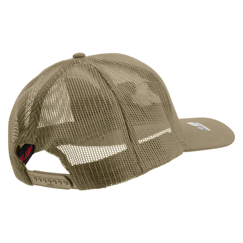 Star US Army Veteran Military Embroidered Solid Cotton Twill Mesh Prostyle Cap