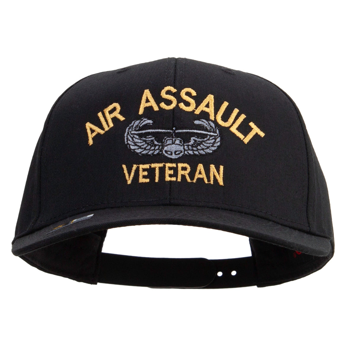 Air Assault Veteran Embroidered Solid Cotton Twill Pro Style Cap