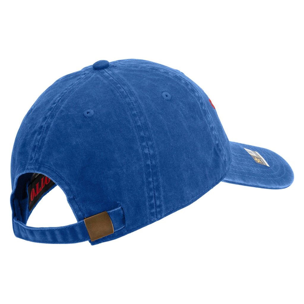 US Army Corps of Engineers Embroidered Washed Solid Pigment Dyed Cotton Twill Brass Buckle Cap