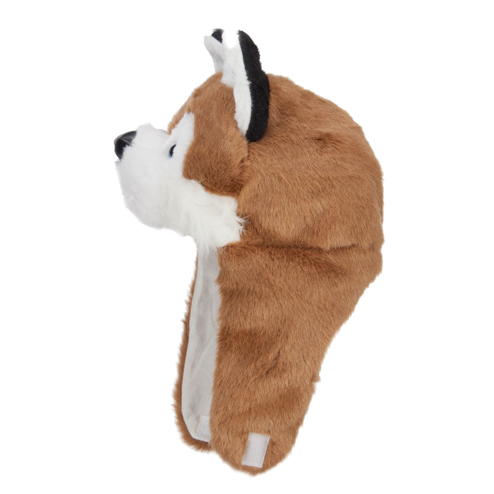 Plush Wolf Hat