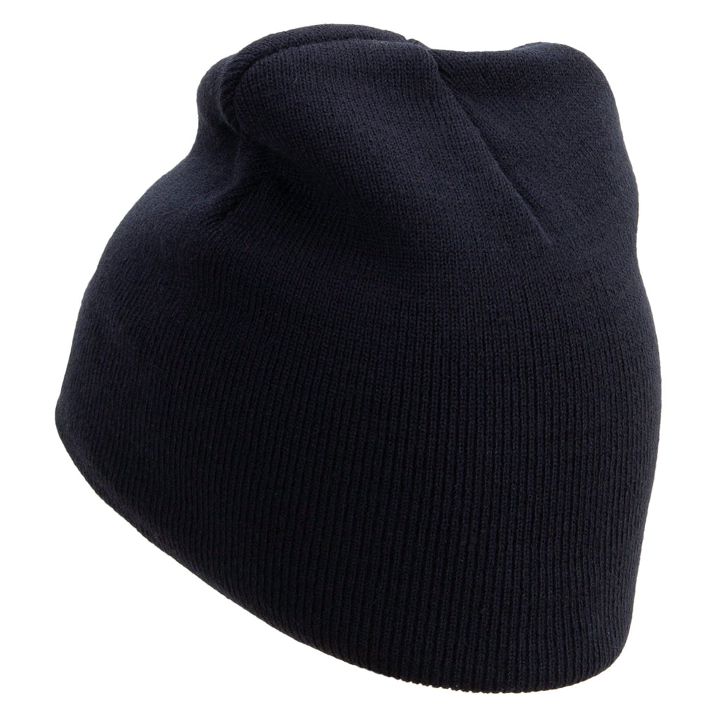 US Paratrooper Veteran Embroidered 8 Inch Knitted Short Beanie