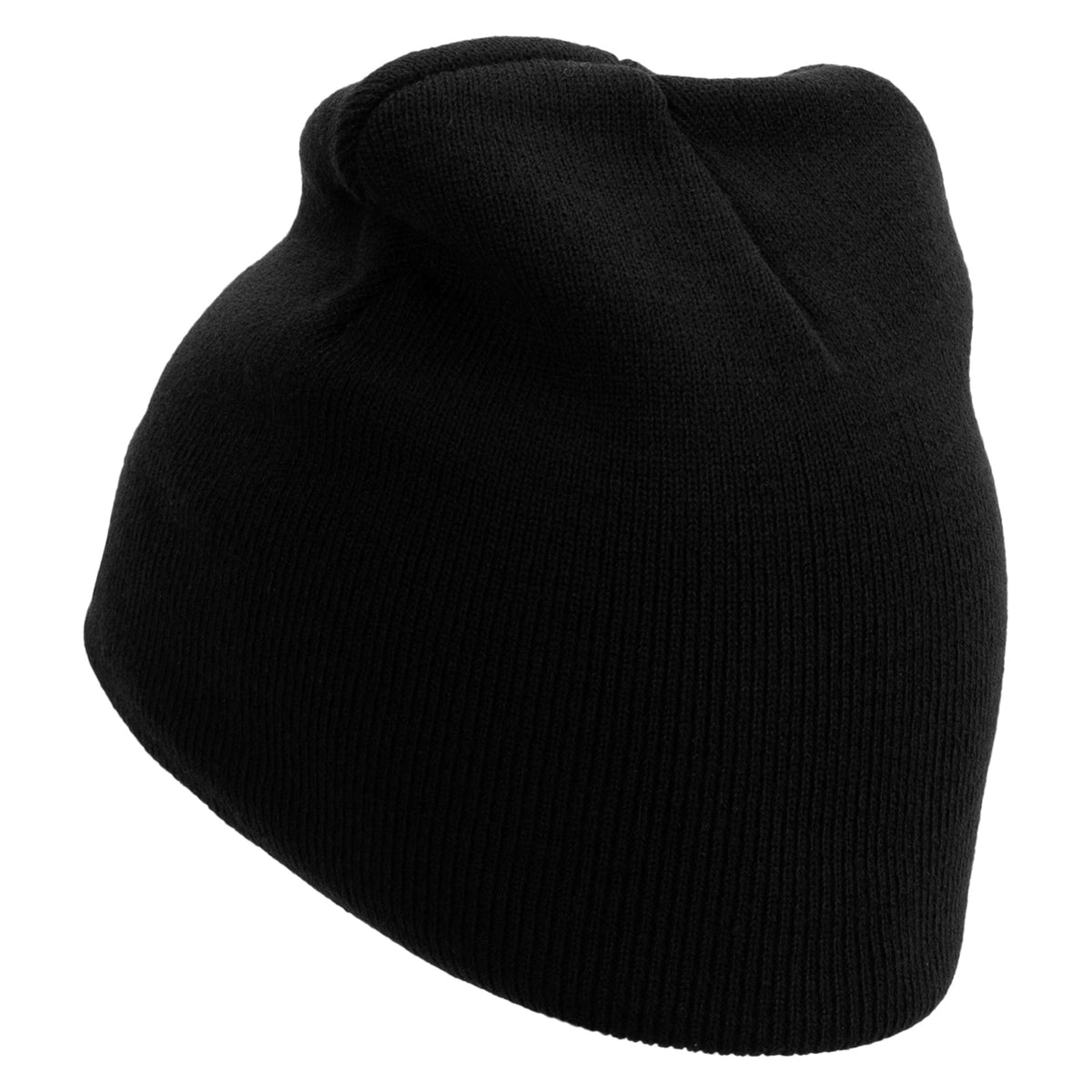 US Paratrooper Veteran Embroidered 8 Inch Knitted Short Beanie