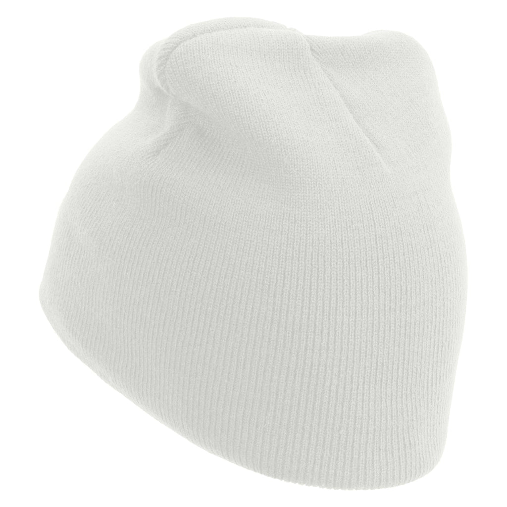 US Paratrooper Veteran Embroidered 8 Inch Knitted Short Beanie