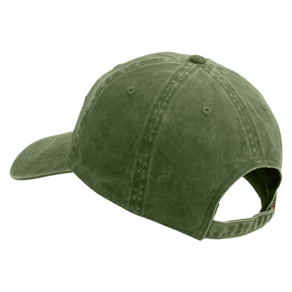 Air Assault Veteran Embroidered Washed Solid Pigment Dyed Cotton Twill Brass Buckle Cap