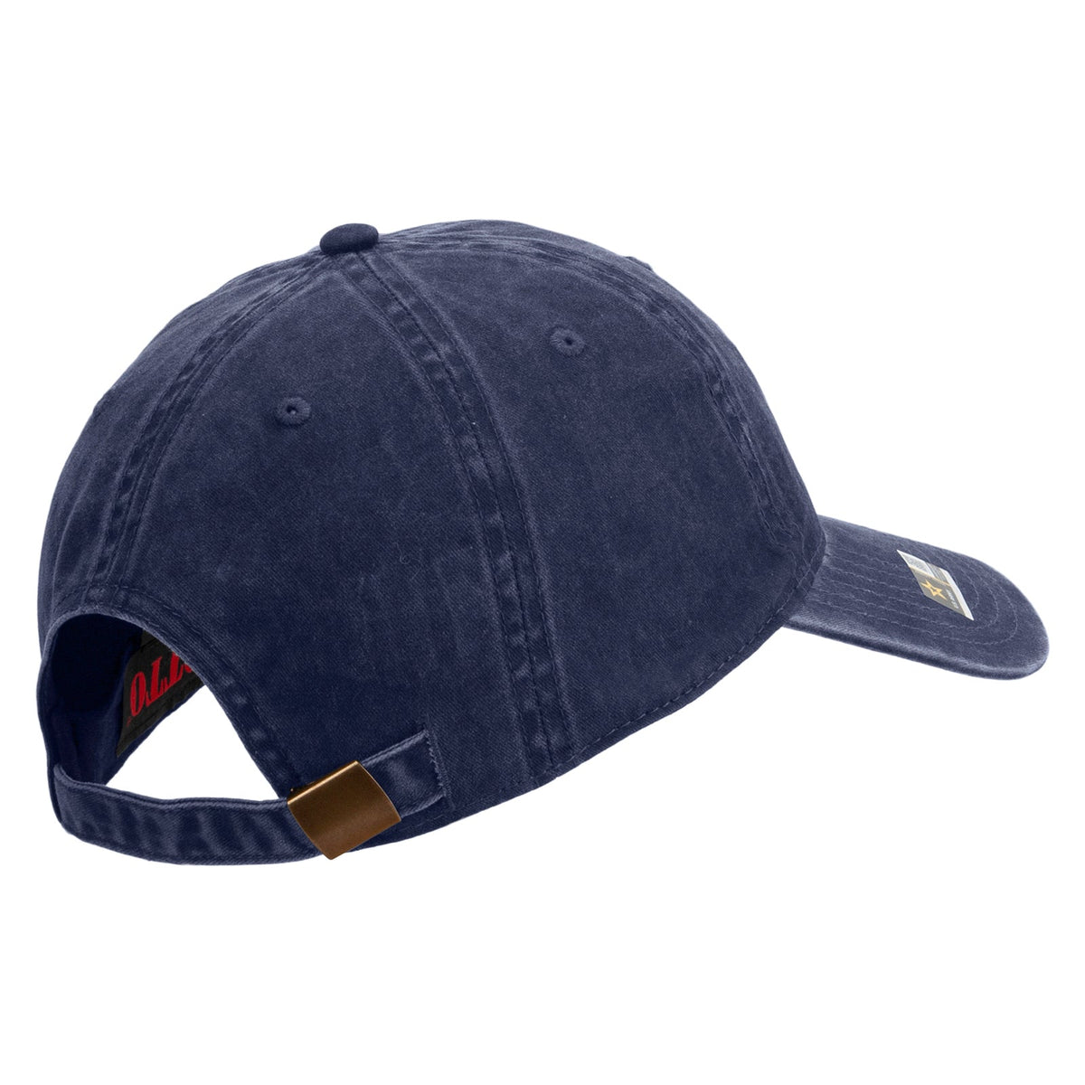 Air Assault Veteran Embroidered Washed Solid Pigment Dyed Cotton Twill Brass Buckle Cap