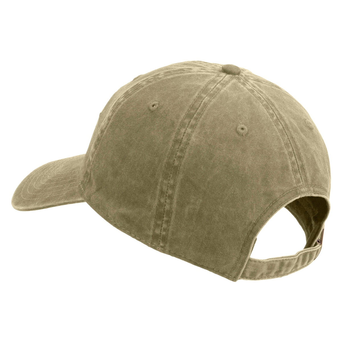 Air Assault Veteran Embroidered Washed Solid Pigment Dyed Cotton Twill Brass Buckle Cap